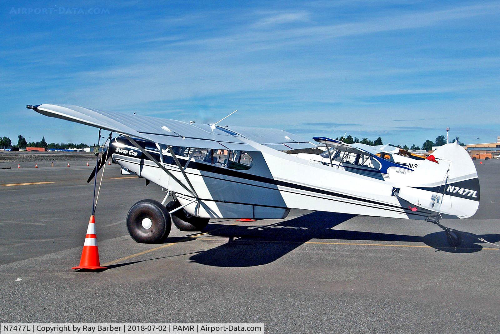 N7477L, 1975 Piper PA-18-150 Super Cub C/N 18-7509060, N7477L   Piper PA-18-150 Super Cub [18-7509060] Anchorage-Merrill Field~N 02/07/2018