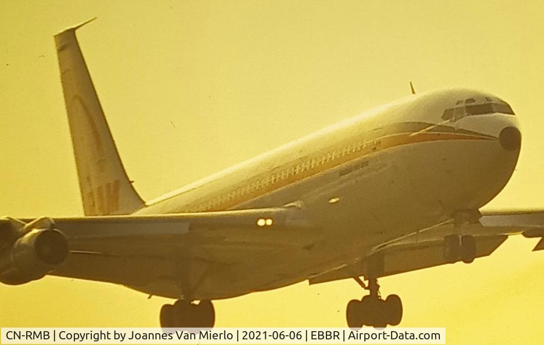 CN-RMB, 1968 Boeing 707-351C C/N 19773, Approaching BRU 02 ´90s