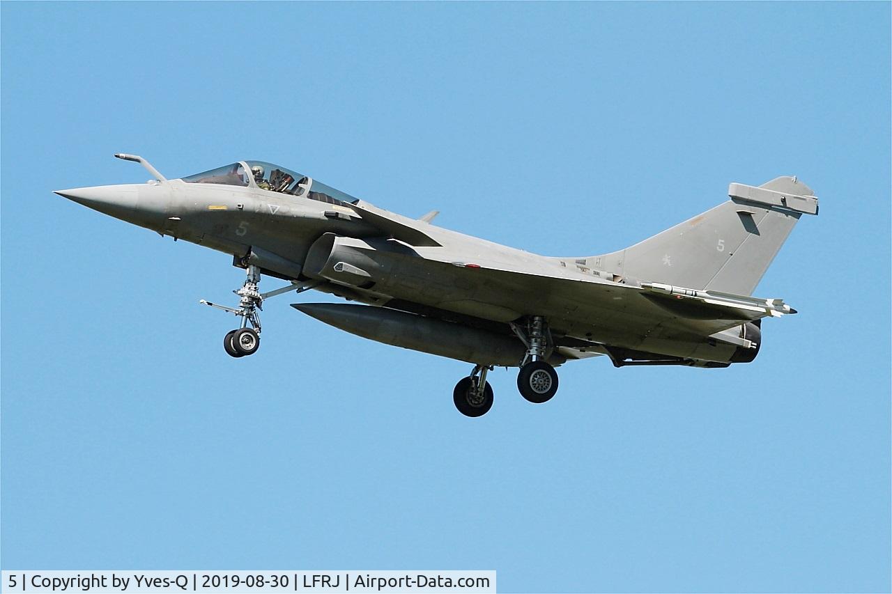 5, Dassault Rafale M C/N 5, Dassault Rafale M, On final rwy 26, Landivisiau Naval Air Base (LFRJ)