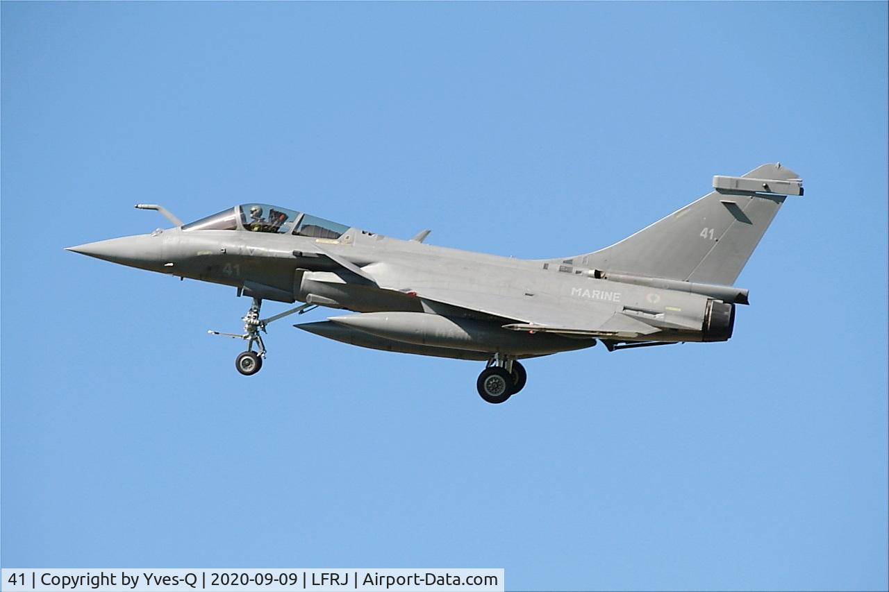41, Dassault Rafale M C/N 41, Dassault Rafale M, On final rwy 26, Landivisiau Naval Air Base (LFRJ)