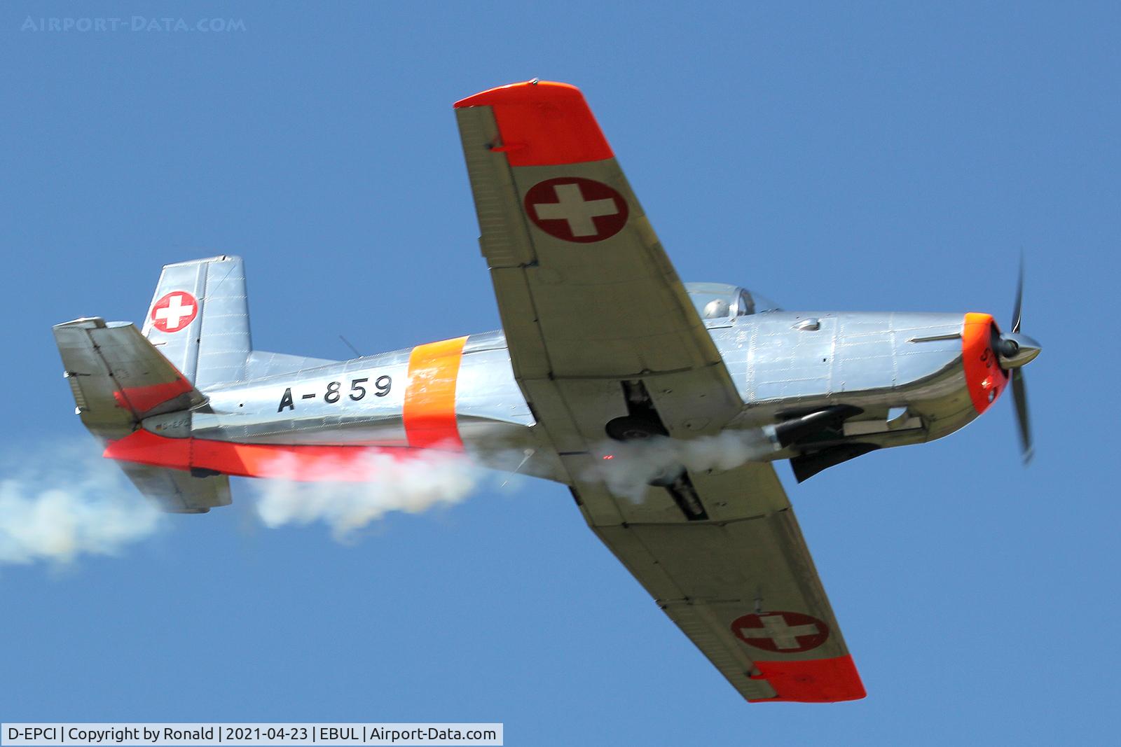 D-EPCI, 1959 Pilatus P3-05 C/N 497-46, at ebul