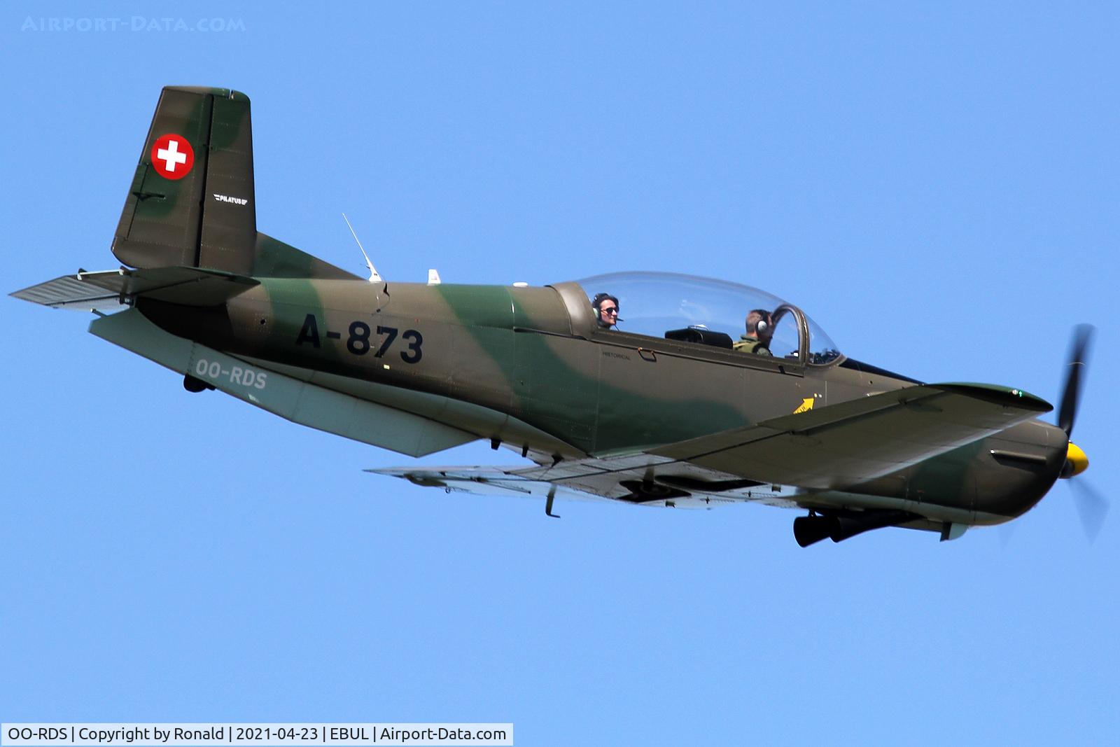OO-RDS, 1959 Pilatus P3-05 C/N 511-60, at ebul