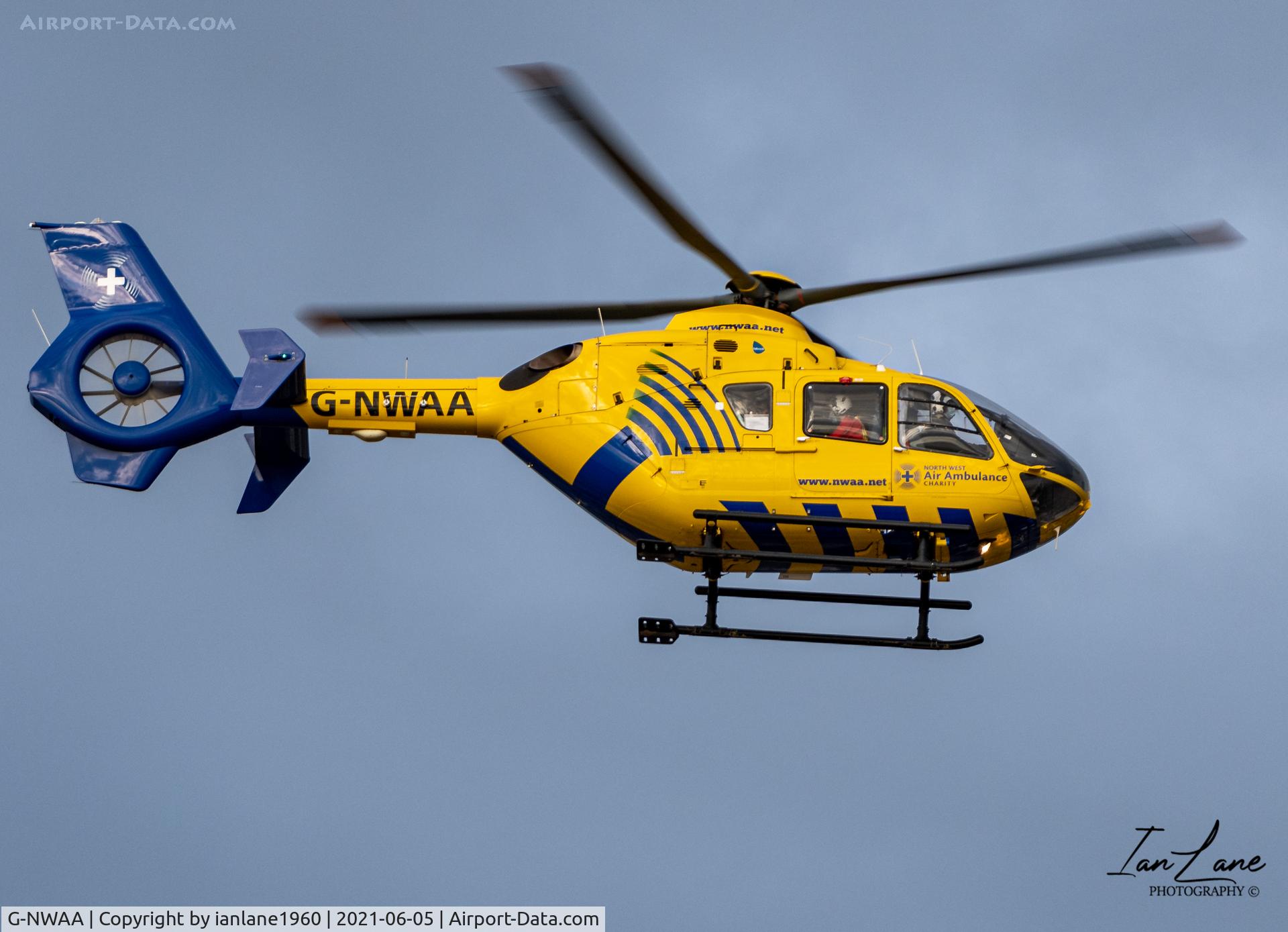 G-NWAA, 2005 Eurocopter EC-135T-2 C/N 0427, Nortwest Air Ambulance at Morecambe