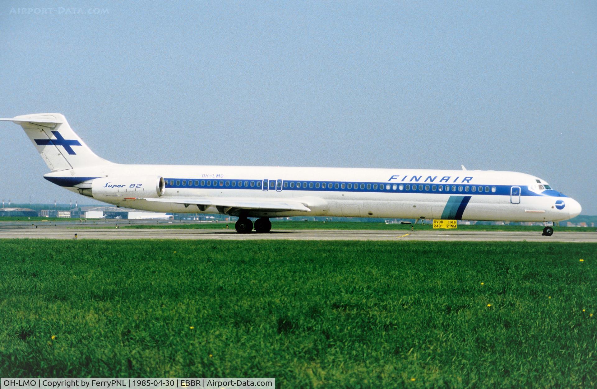 OH-LMO, 1982 McDonnell Douglas MD-82 (DC-9-82) C/N 49151, Finnair MD lining-up