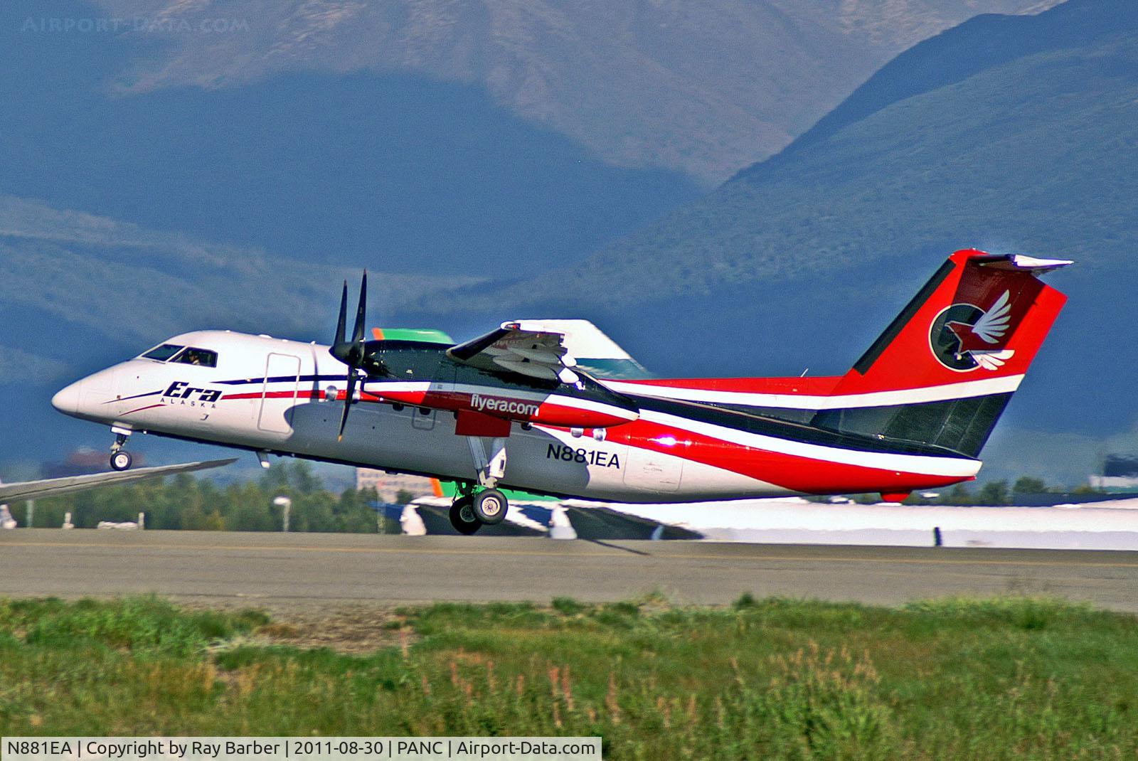 N881EA, 1990 De Havilland Canada DHC-8-106 Dash 8 C/N 233, N881EA   De Havilland Canada DHC-8-106 Dash 8 [233] (Era Aviation) Ted Stevens Anchorage Int'l~N 30/08/2011