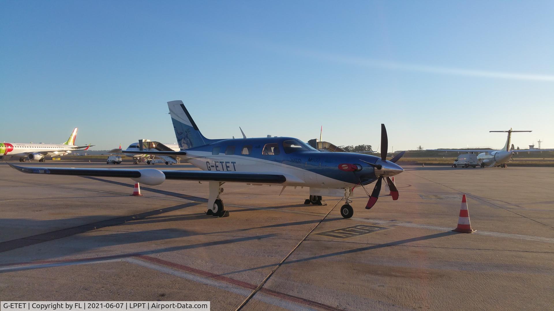 G-ETET, 2019 Piper PA-46 600TP Meridian 600 C/N 4698107, 2019 Piper PA-46 600TP Meridian 600 Registration G-ETET