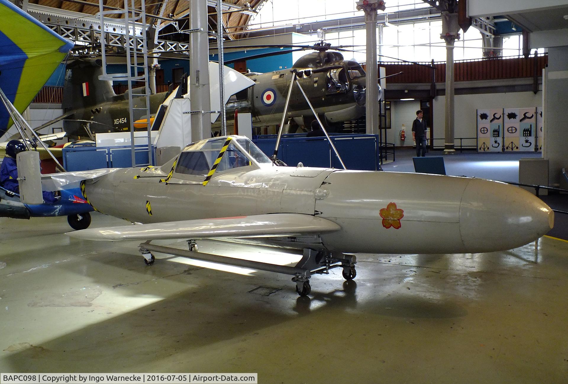 BAPC098, 1945 Yokosuka MXY-7 Ohka II C/N BAPC.098, Yokosuka MXY-7 Ohka II at the Museum of Science and Industry, Manchester