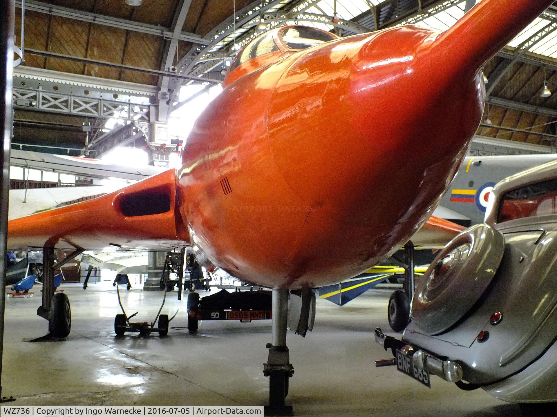 WZ736, 1953 Avro 707A C/N Not found WZ736, Avro 707A at the Museum of Science and Industry, Manchester