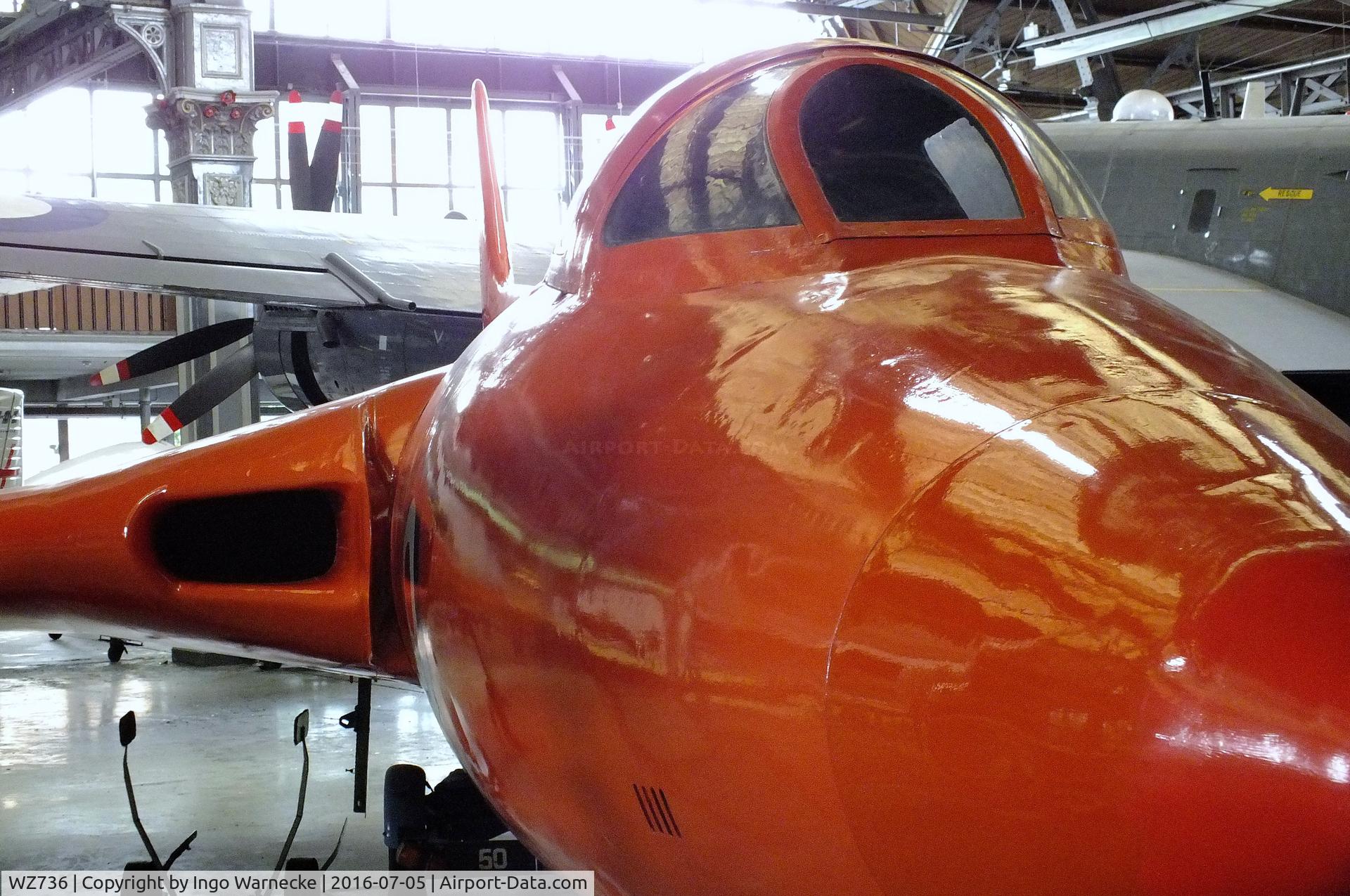 WZ736, 1953 Avro 707A C/N Not found WZ736, Avro 707A at the Museum of Science and Industry, Manchester