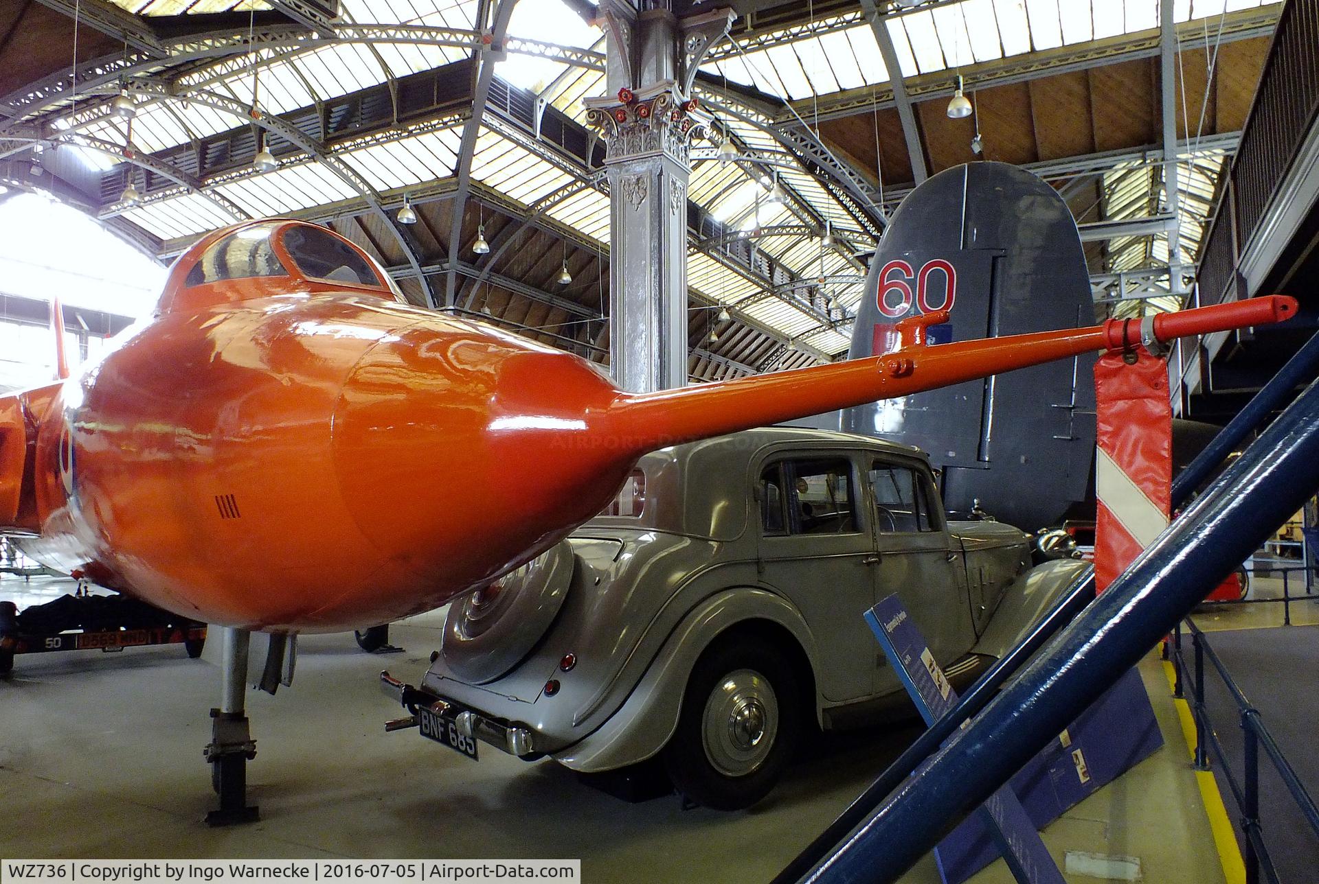 WZ736, 1953 Avro 707A C/N Not found WZ736, Avro 707A at the Museum of Science and Industry, Manchester