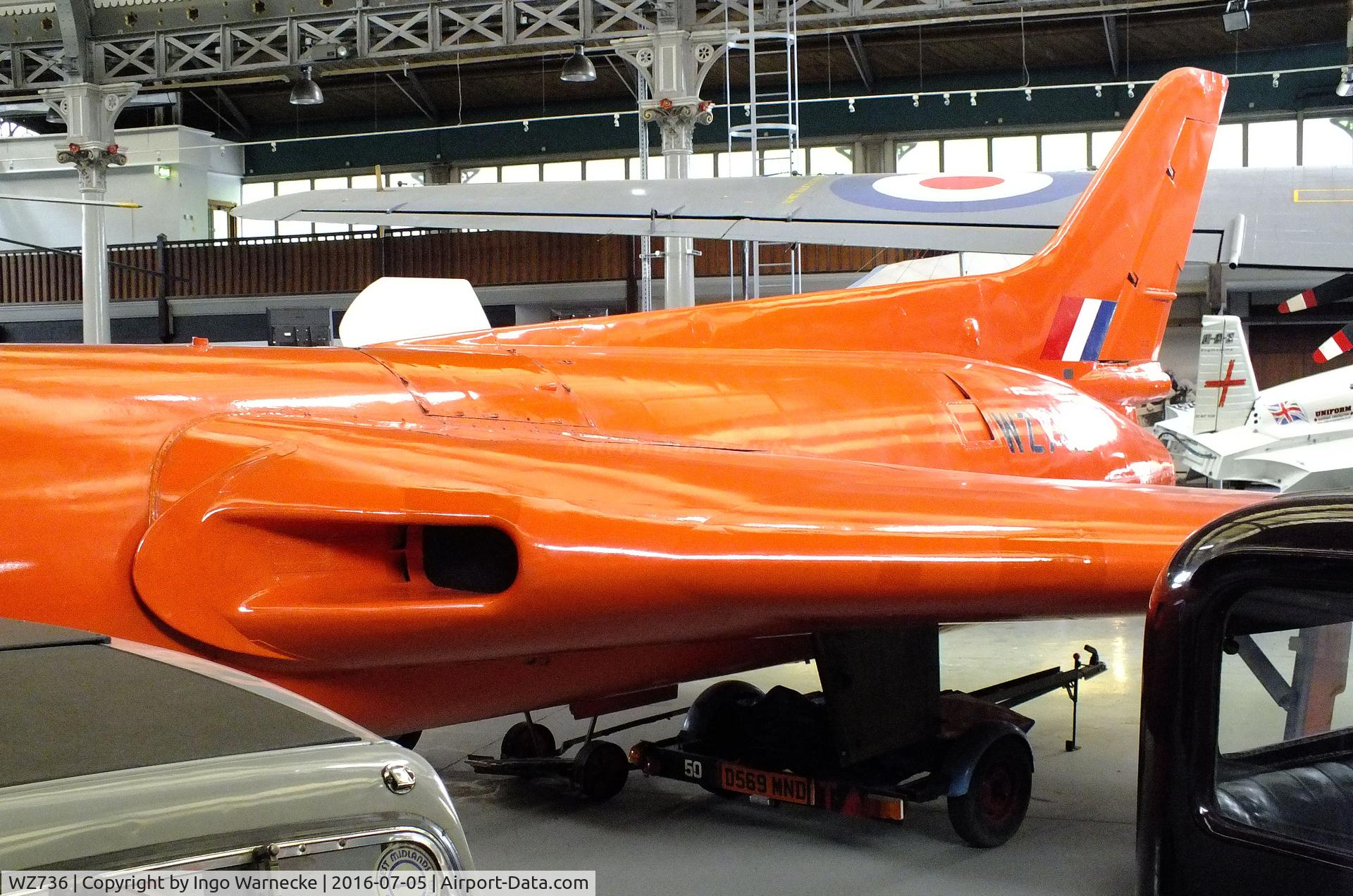 WZ736, 1953 Avro 707A C/N Not found WZ736, Avro 707A at the Museum of Science and Industry, Manchester