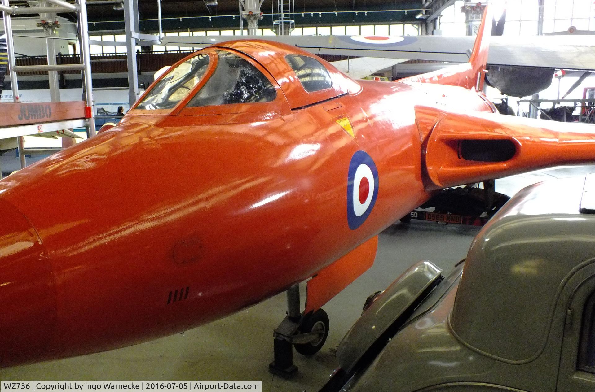 WZ736, 1953 Avro 707A C/N Not found WZ736, Avro 707A at the Museum of Science and Industry, Manchester