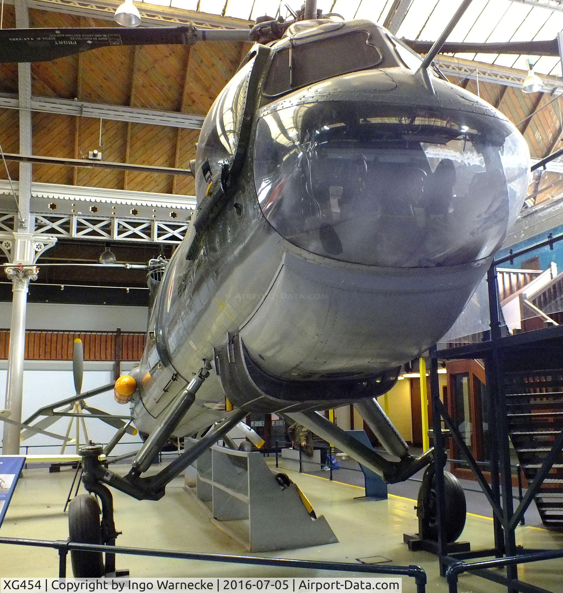 XG454, 1960 Bristol Belvedere HC.1 C/N 13349, Bristol 192 Belvedere HC1 at the Museum of Science and Industry, Manchester