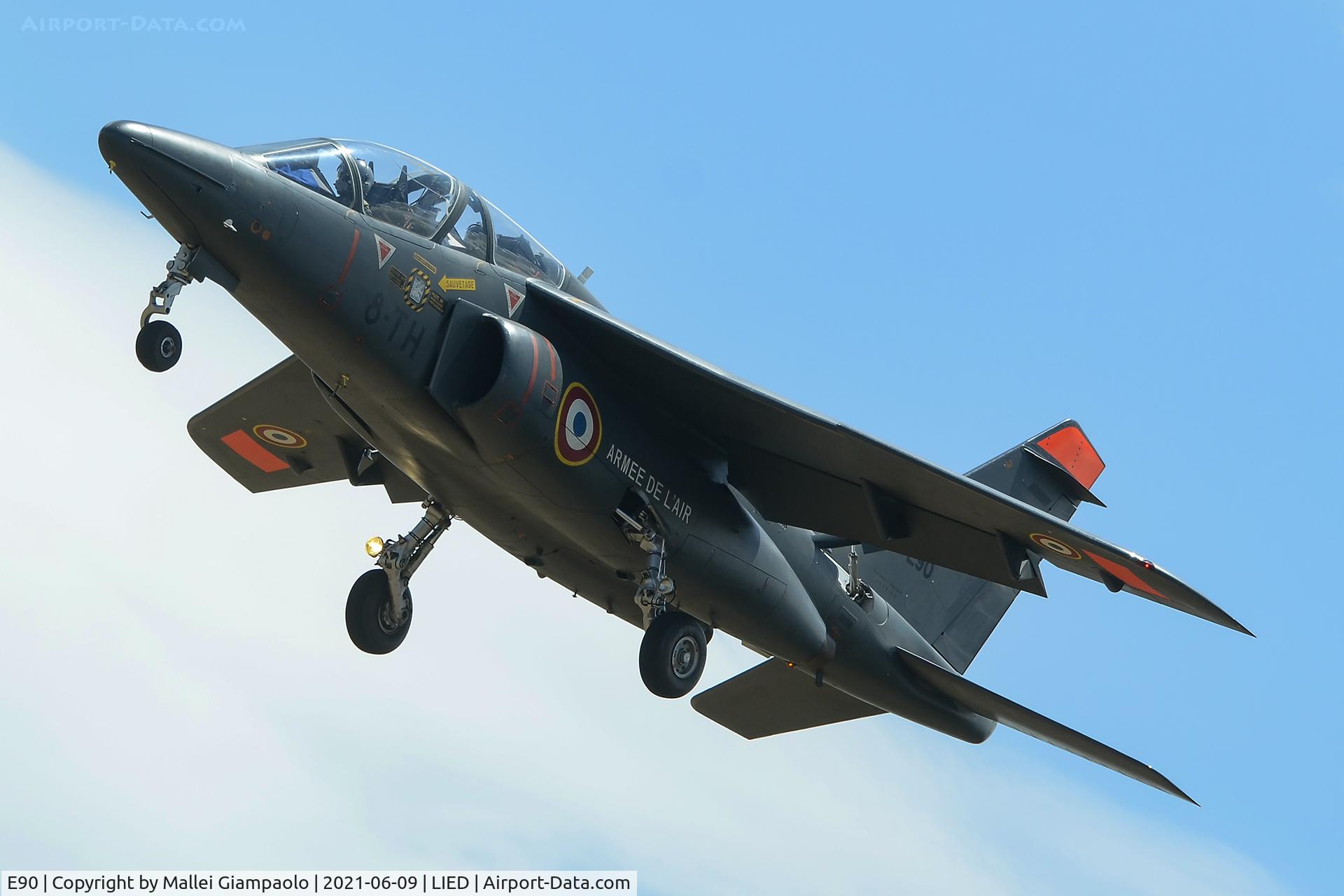 E90, Dassault-Dornier Alpha Jet E C/N E90, E90