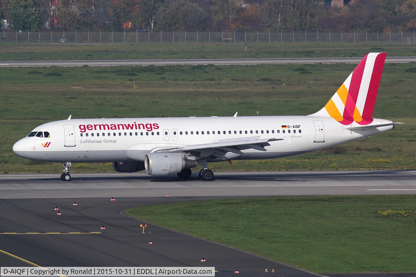 D-AIQF, 1991 Airbus A320-211 C/N 216, at dus
