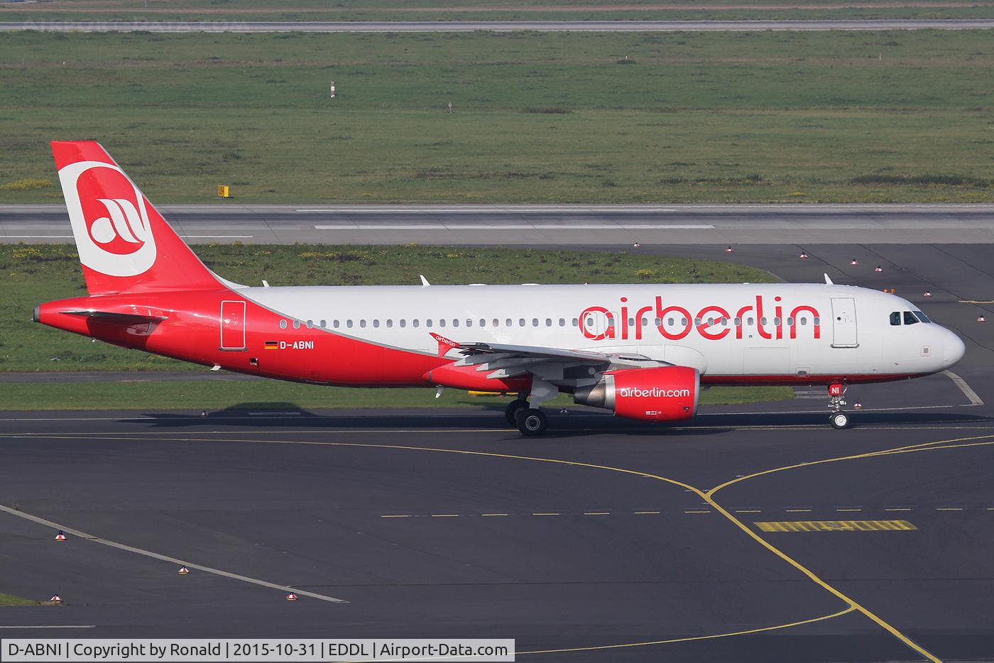 D-ABNI, 2002 Airbus A320-214 C/N 1717, at dus