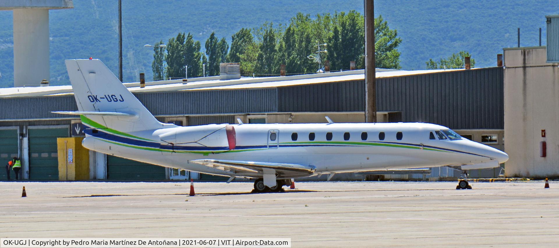 OK-UGJ, 2012 Cessna 680 Citation Sovereign C/N 680-0324, Aeropuerto de Foronda - Vitoria-Gasteiz - Euskadi - España
