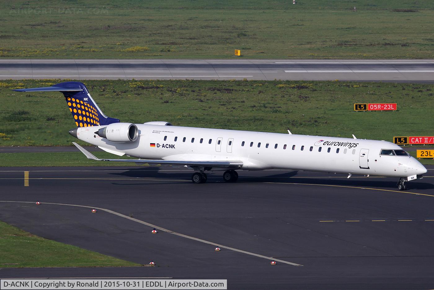 D-ACNK, 2010 Bombardier CRJ-900LR (CL-600-2D24) C/N 15251, at dus