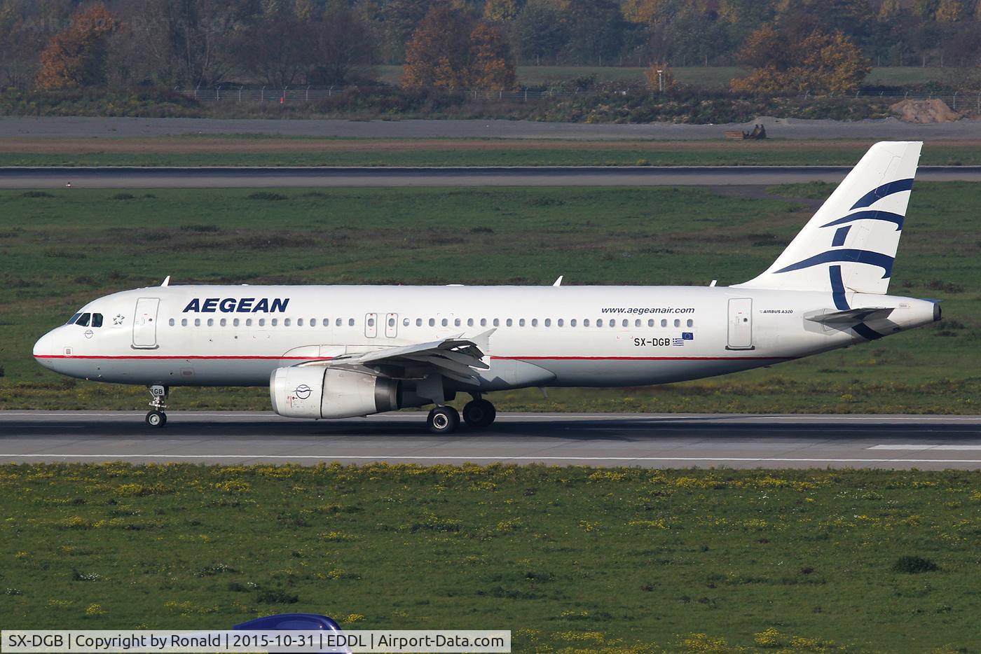 SX-DGB, 2009 Airbus A320-232 C/N 4165, at  dus