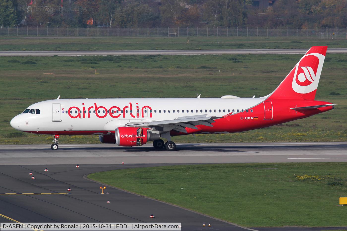 D-ABFN, 2010 Airbus A320-214 C/N 4510, at dus