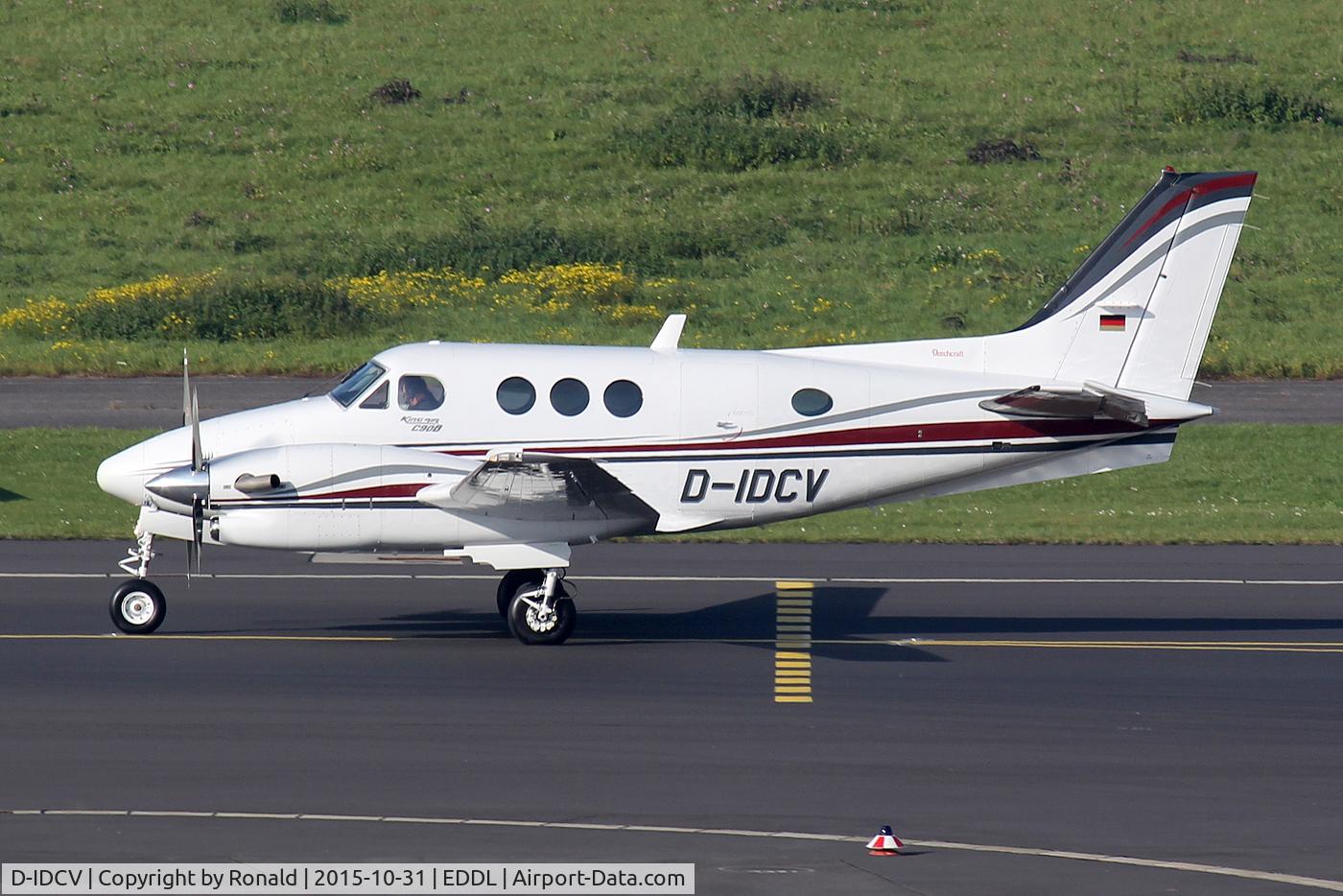 D-IDCV, 2001 Raytheon C90B King Air C/N LJ-1622, at dus
