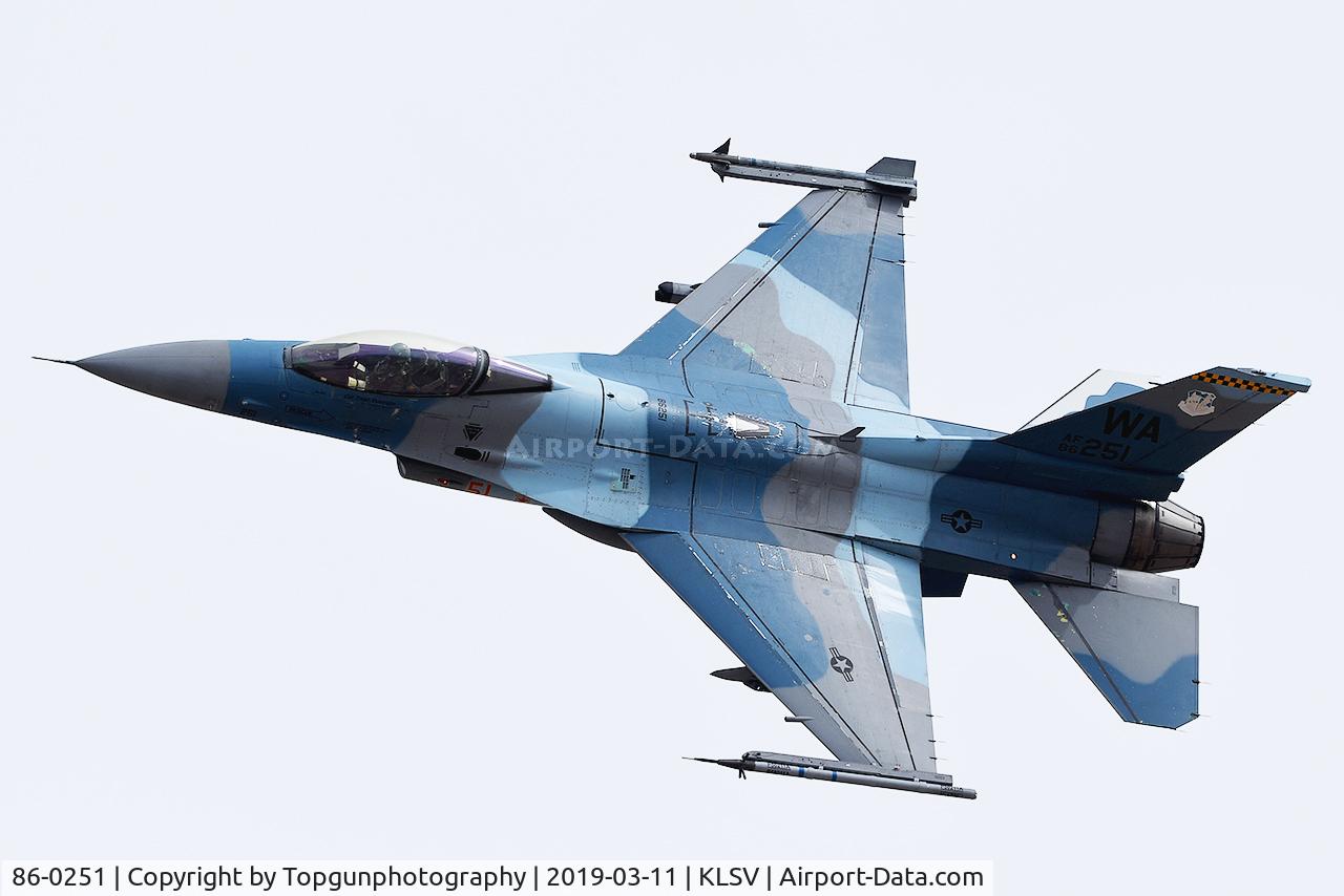 86-0251, 1986 General Dynamics F-16C Fighting Falcon C/N 5C-357, IVAN21 on a flex launch for RF 19-2