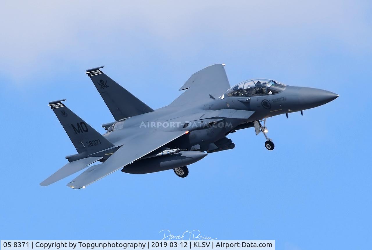 05-8371, 2014 Boeing F-15SG Strike Eagle C/N Not found 05-8371, Republic of Singapore F-15SG returning after RF 19-2 sortie