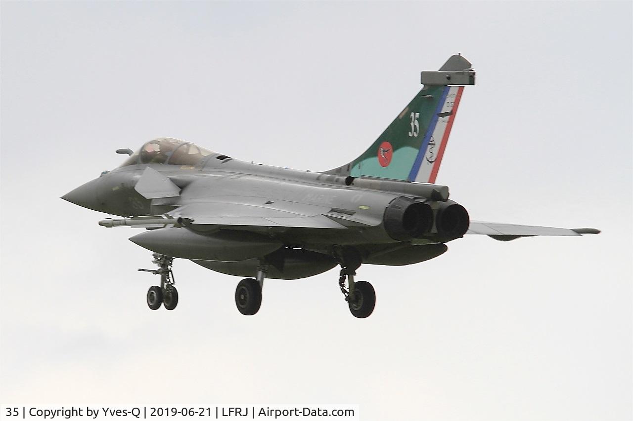 35, 2012 Dassault Rafale M C/N 35, Dassault Rafale M, On final rwy 26, Landivisiau Naval Air Base (LFRJ)