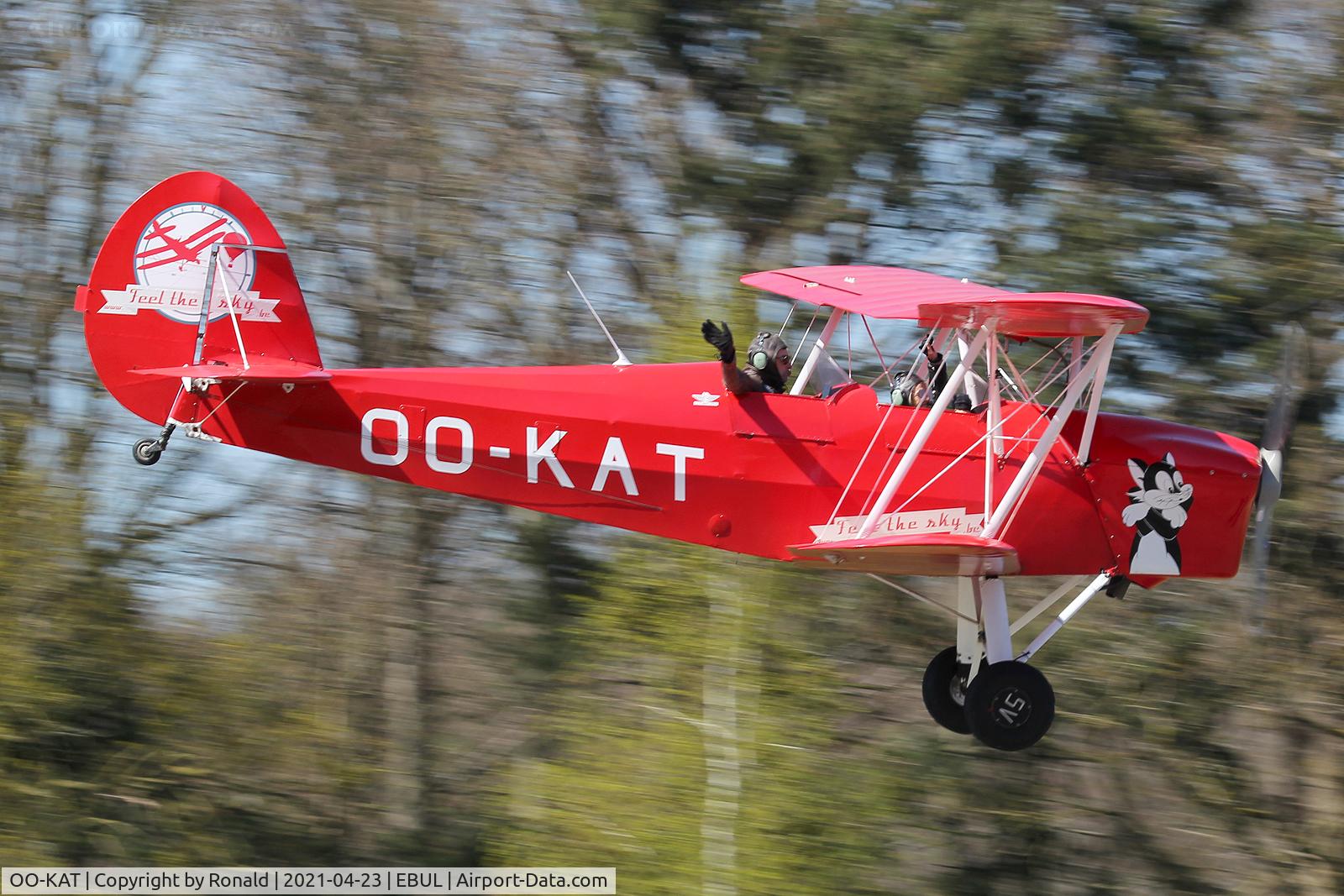 OO-KAT, 1946 Stampe-Vertongen SV-4E C/N 416, at ebul