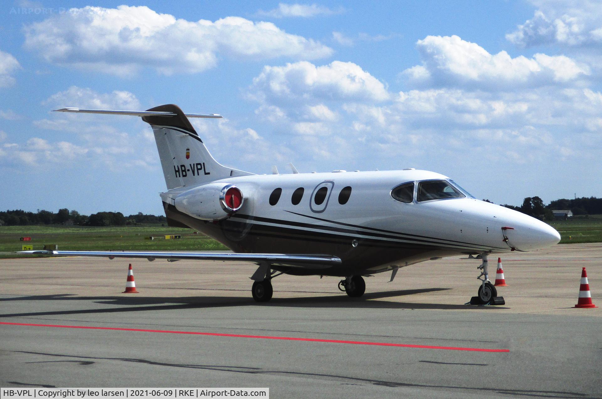 HB-VPL, 2008 Hawker Beechcraft 390 Premier 1A C/N RB-262, Roskilde 9.6.2021