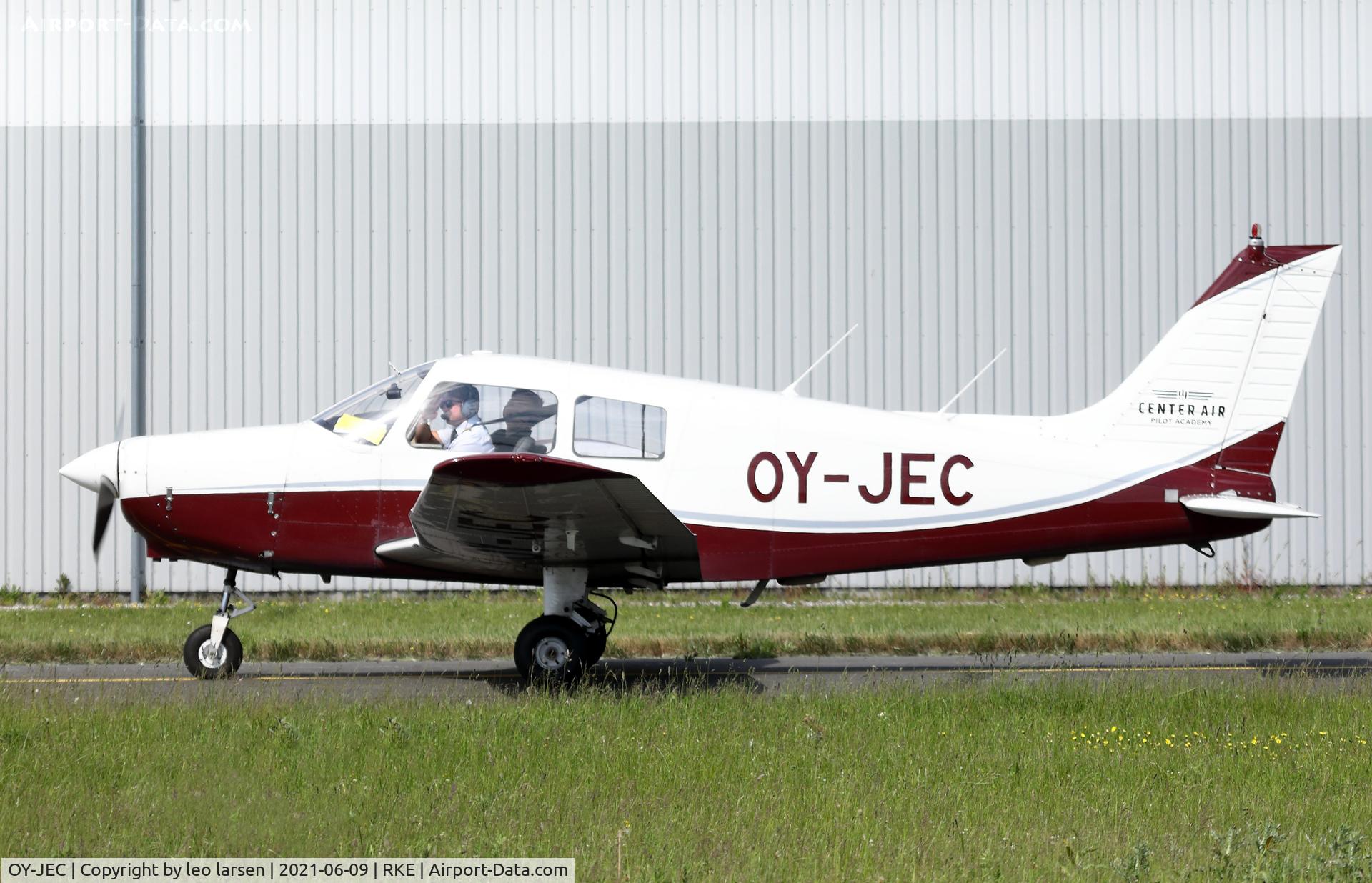 OY-JEC, 1989 Piper PA-28-161 Cadet C/N 2841099, Roskilde 9.6.2021