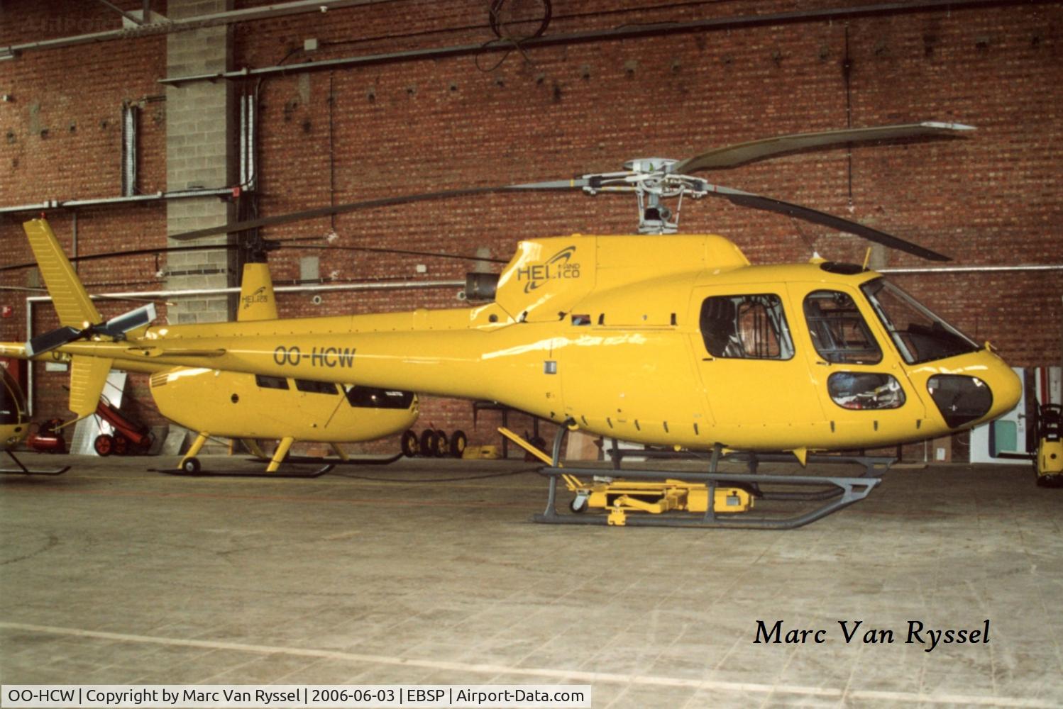 OO-HCW, 2006 Eurocopter AS-350B-2 Ecureuil Ecureuil C/N 9080, At Spa.