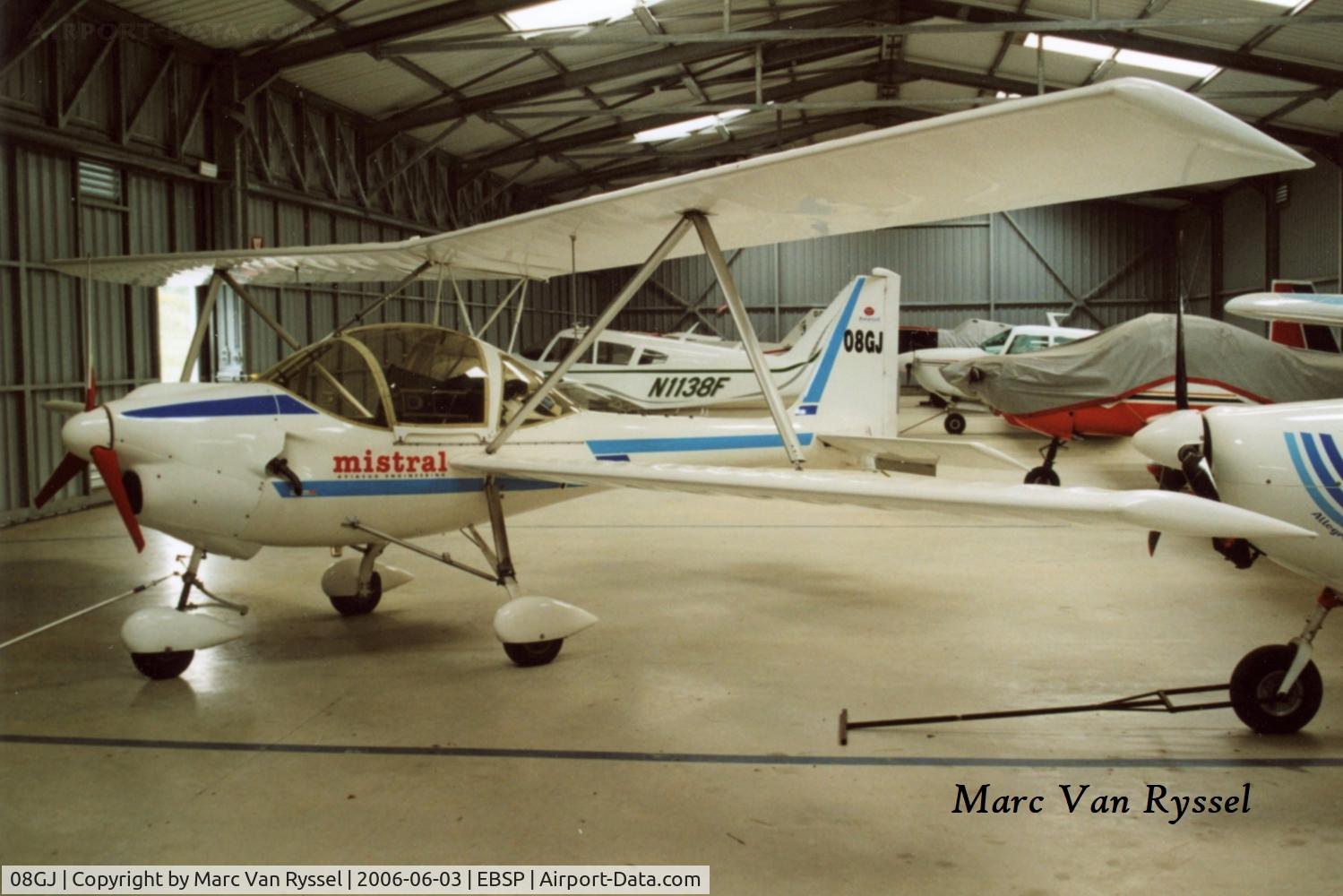 08GJ, Aviasud Mistral C/N not found 08GJ, At Spa.