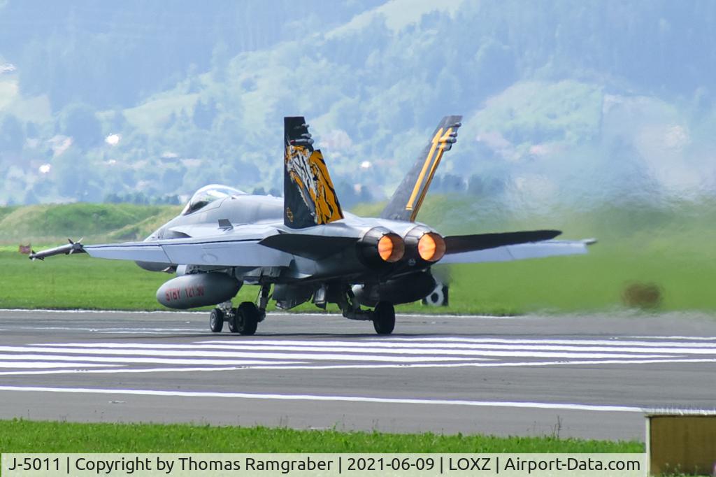 J-5011, McDonnell Douglas F/A-18C Hornet C/N 1351, Switzerland - Air Force FA18 Hornet