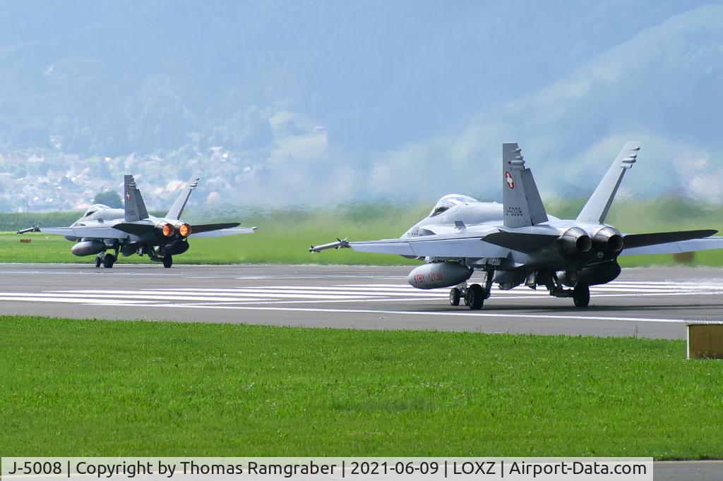 J-5008, McDonnell Douglas F/A-18C Hornet C/N 1336/SFC008, Switzerland - Air Force FA18 Hornet (+J-5019)