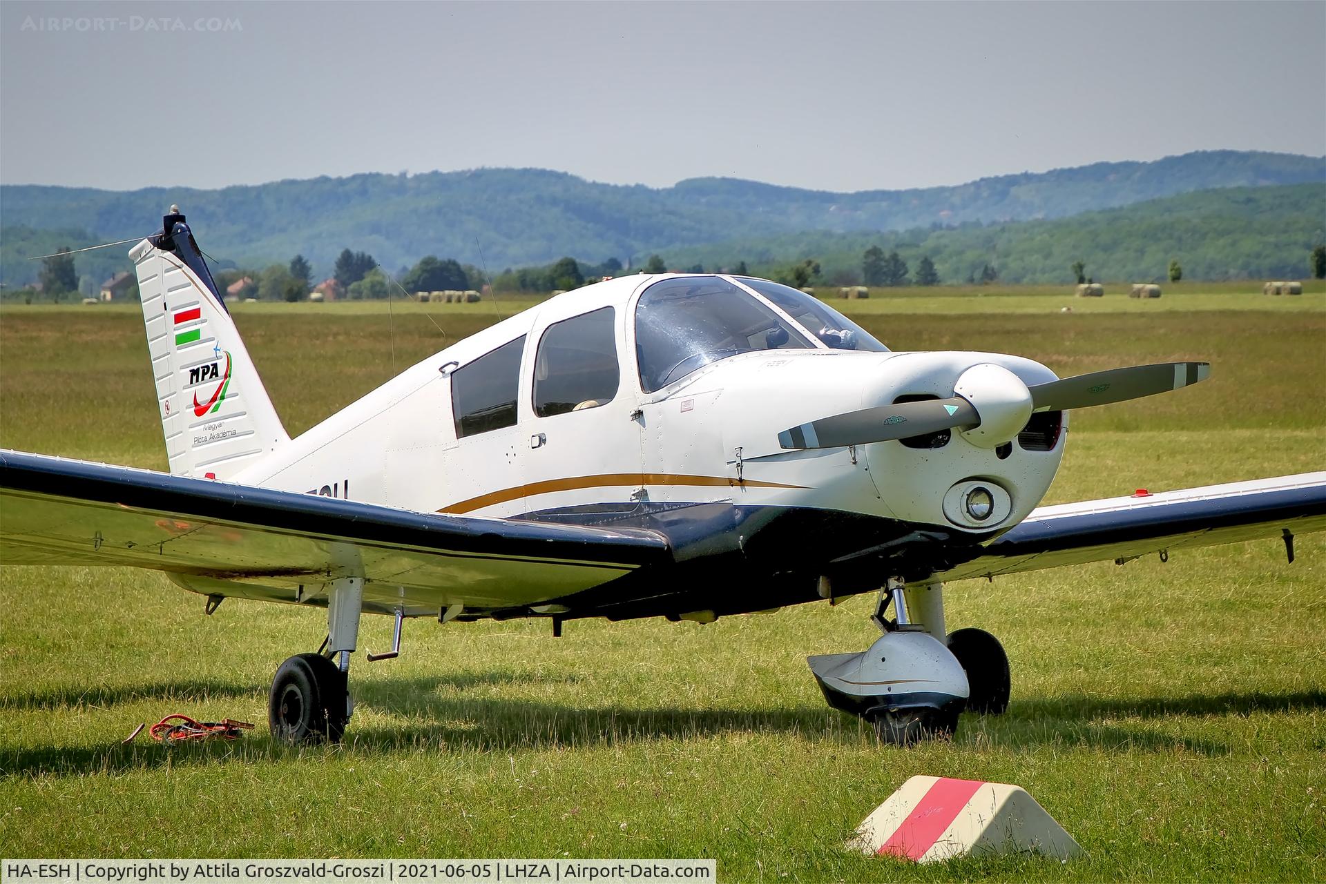 HA-ESH, Piper PA-28-140 Cherokee C C/N 28-26820, LHZA - Zalaegerszeg-Andráshida Airport, Hungary