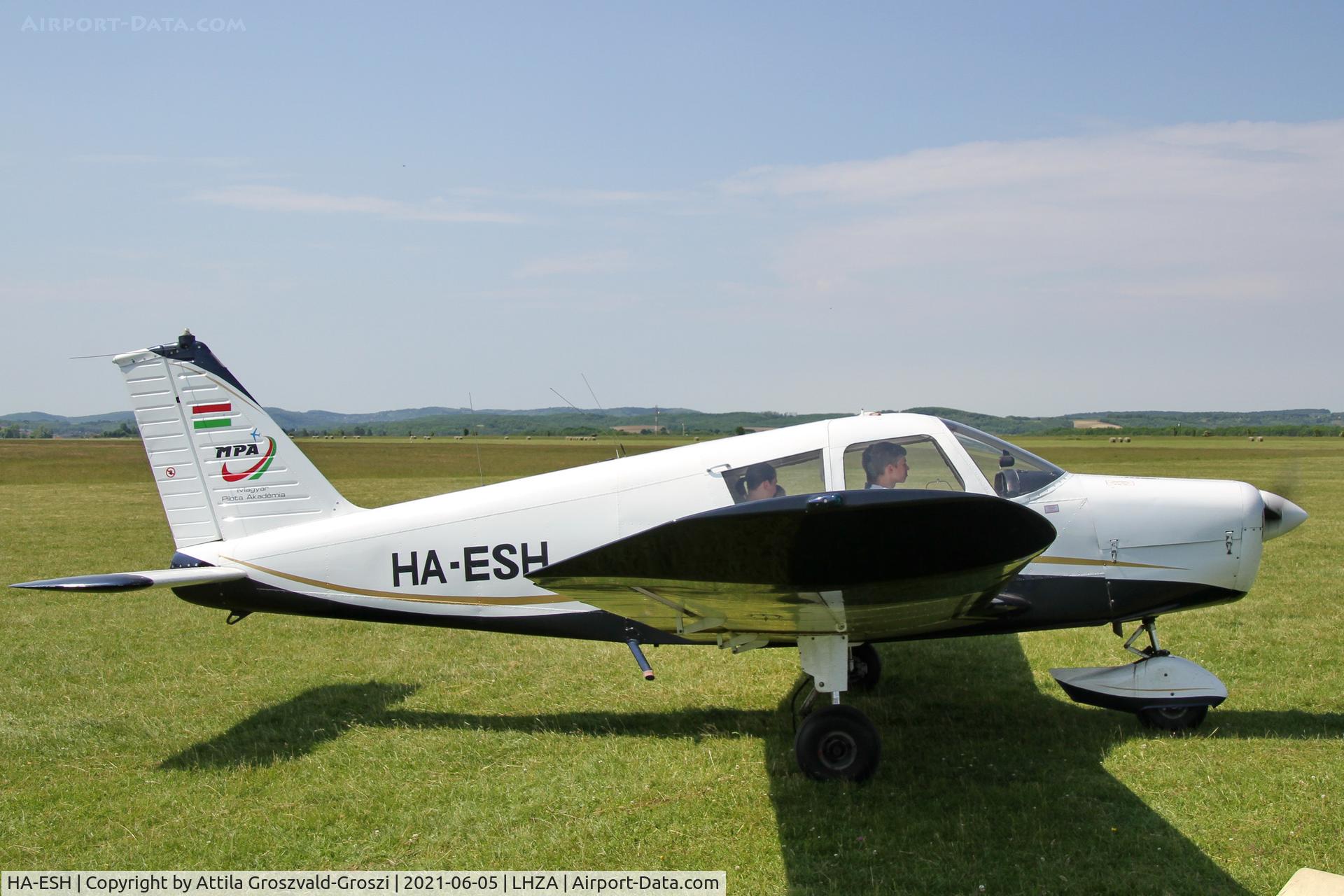 HA-ESH, Piper PA-28-140 Cherokee C C/N 28-26820, LHZA - Zalaegerszeg-Andráshida Airport, Hungary