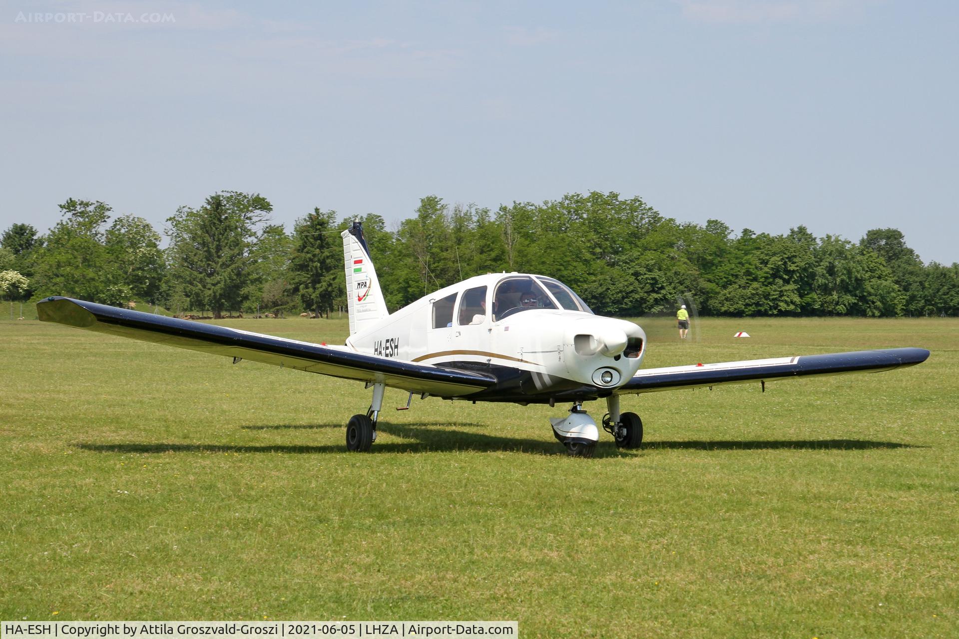 HA-ESH, Piper PA-28-140 Cherokee C C/N 28-26820, LHZA - Zalaegerszeg-Andráshida Airport, Hungary