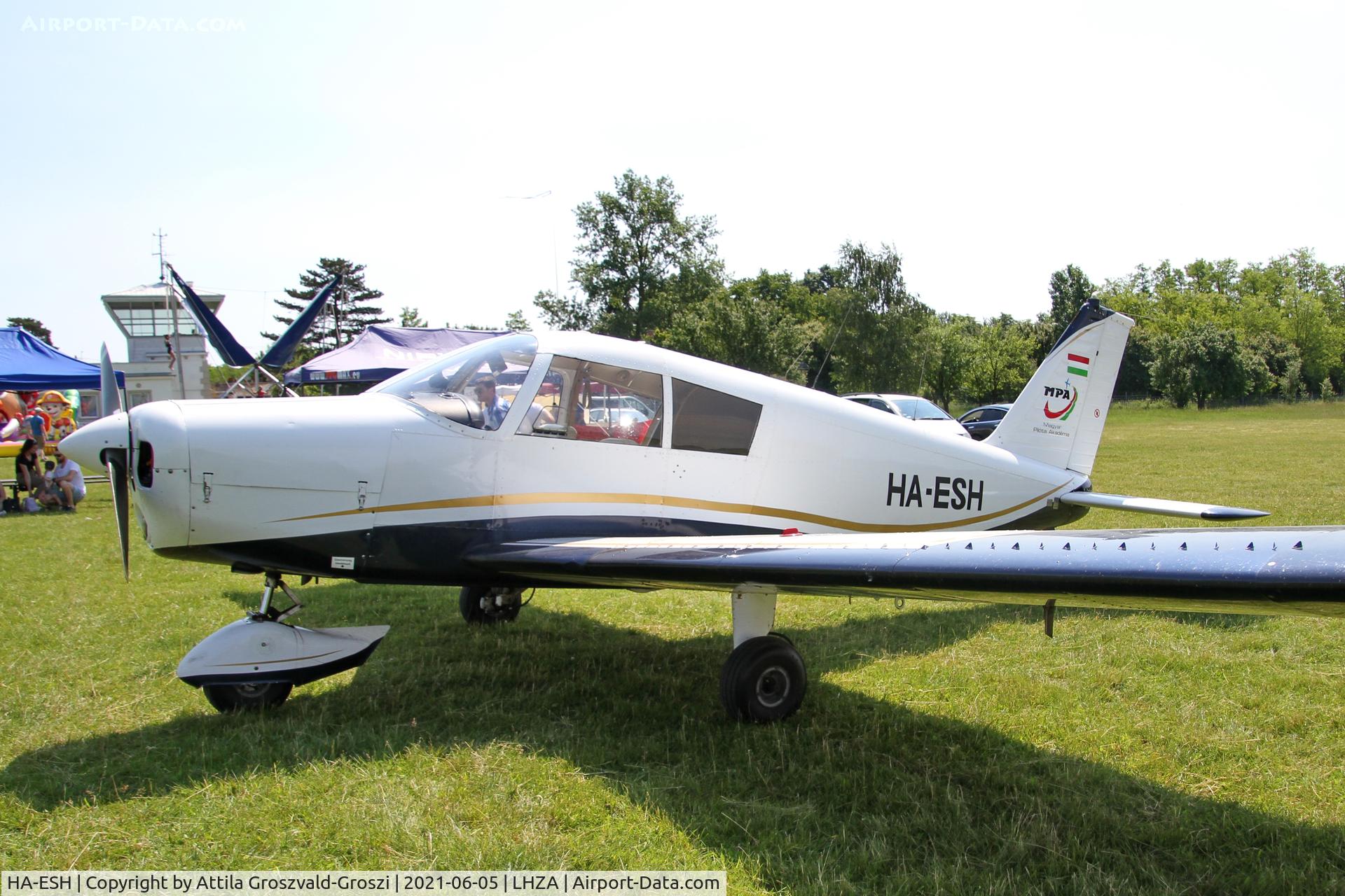 HA-ESH, Piper PA-28-140 Cherokee C C/N 28-26820, LHZA - Zalaegerszeg-Andráshida Airport, Hungary