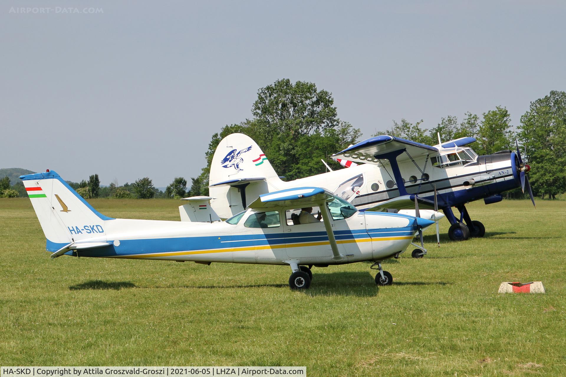 HA-SKD, 1978 Cessna 172N C/N 17270586, LHZA - Zalaegerszeg-Andráshida Airport, Hungary