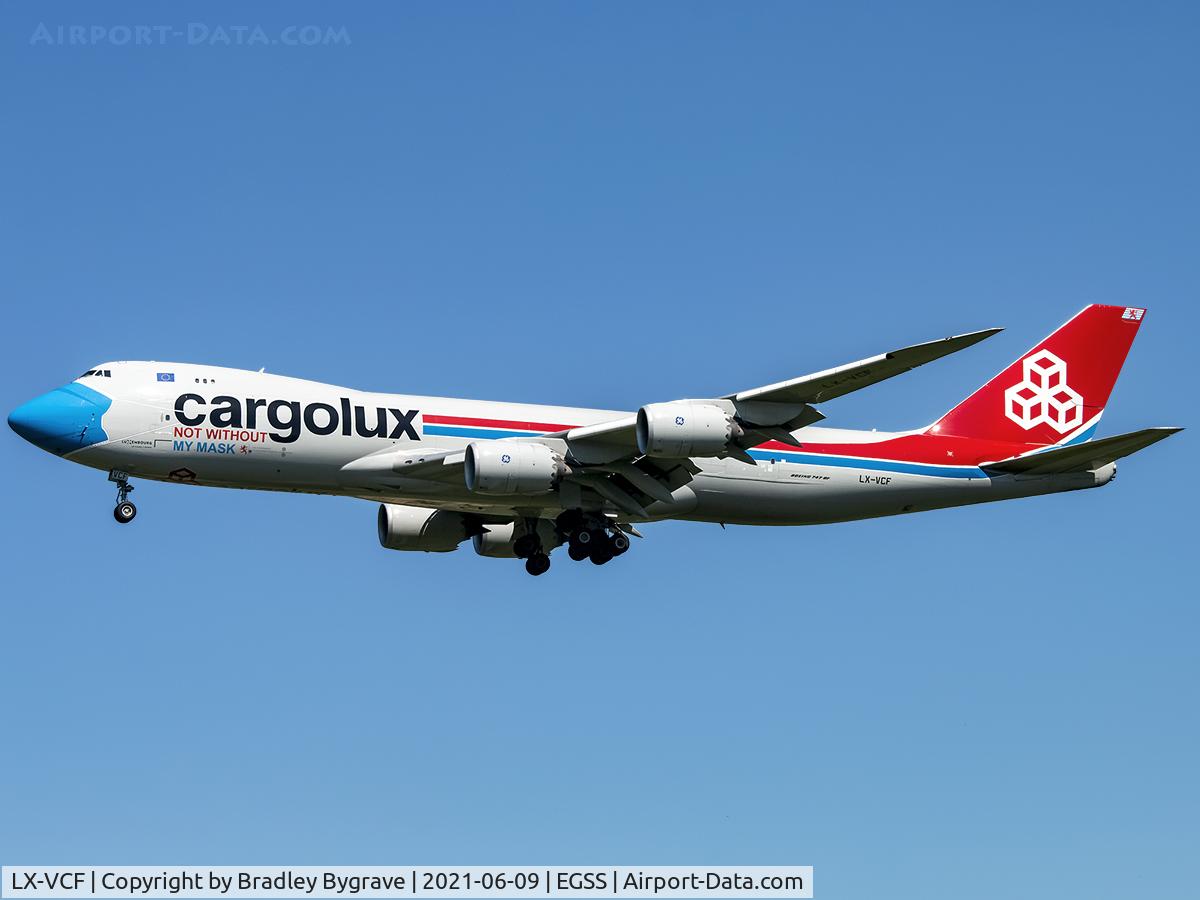 LX-VCF, 2012 Boeing 747-8R7F C/N 35811, Mask Special