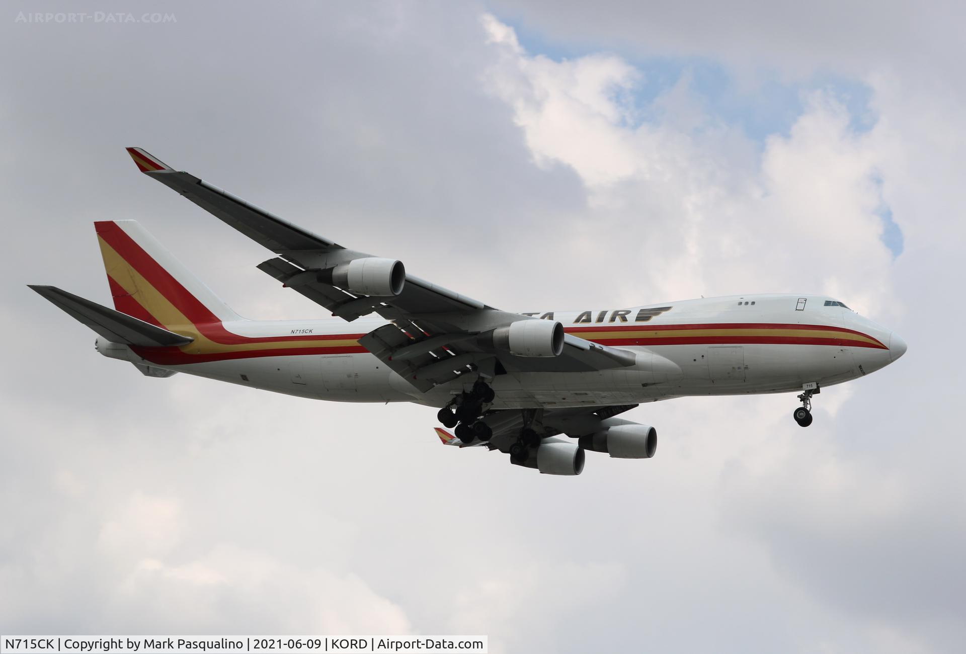 N715CK, 2002 Boeing 747-4B5F/SCD C/N 32809, Boeing 747-4B5F/SCD