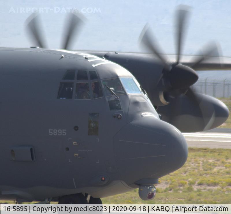 16-5895, 2016 Lockheed Martin HC-130J Hercules C/N 382-5895, Closeup