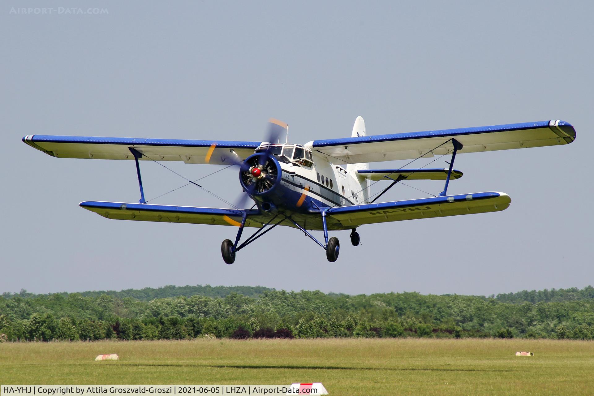HA-YHJ, PZL-Mielec An-2TP C/N 1G238-53, LHZA - Zalaegerszeg-Andráshida Airport, Hungary