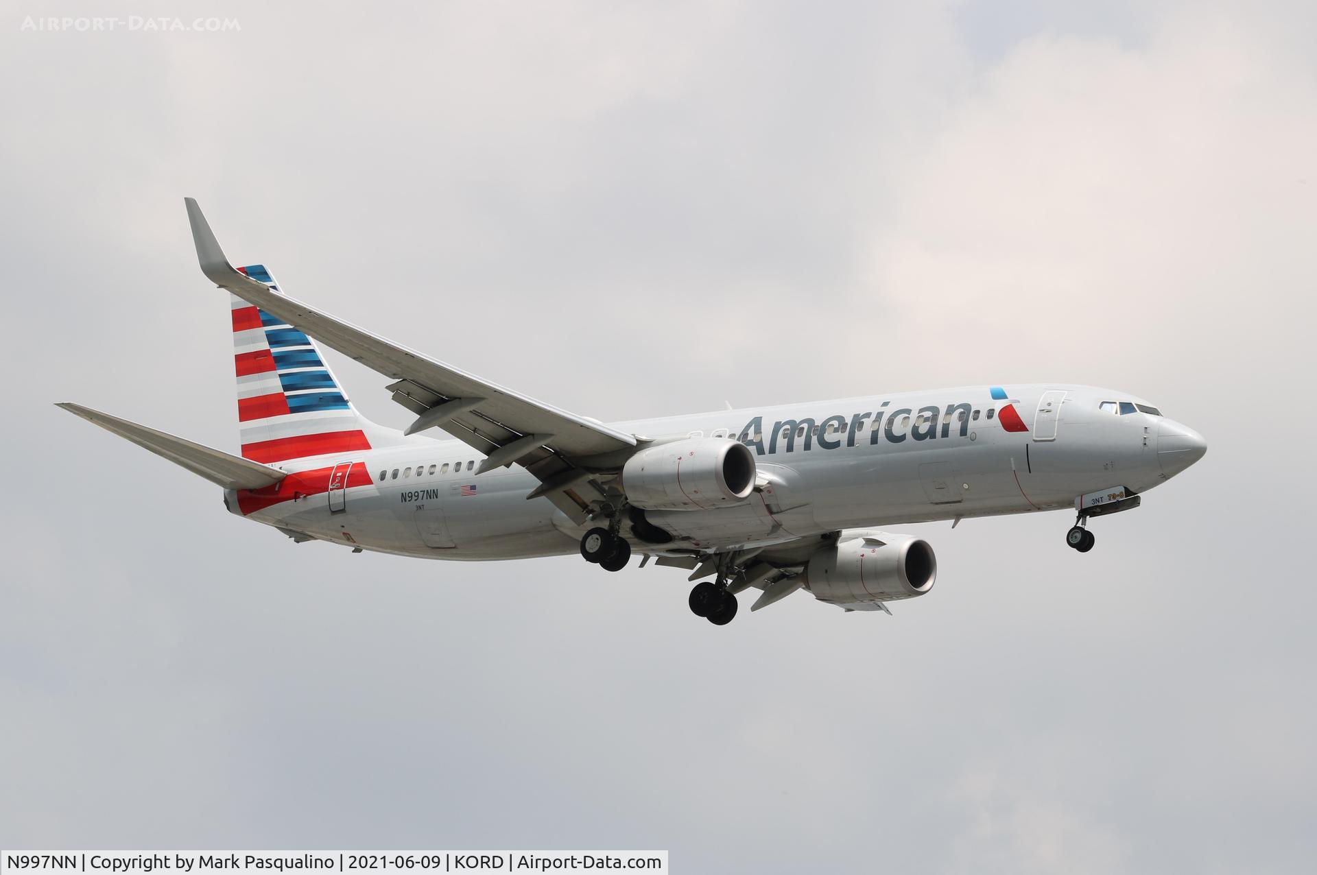 N997NN, 2016 Boeing 737-823 C/N 33250, Boeing 737-823