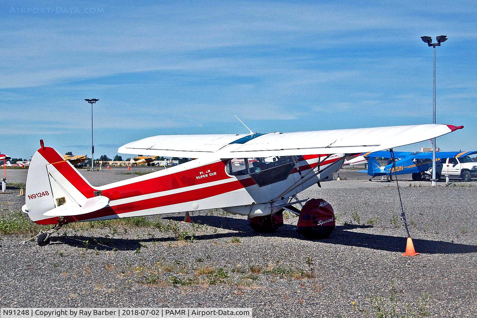 N91248, 1982 Piper PA-18-150 Super Cub C/N 18-8209014, N91248   Piper PA-18-150 Super Cub [18-8209014] Anchorage-Merrill Field~N 02/07/2018