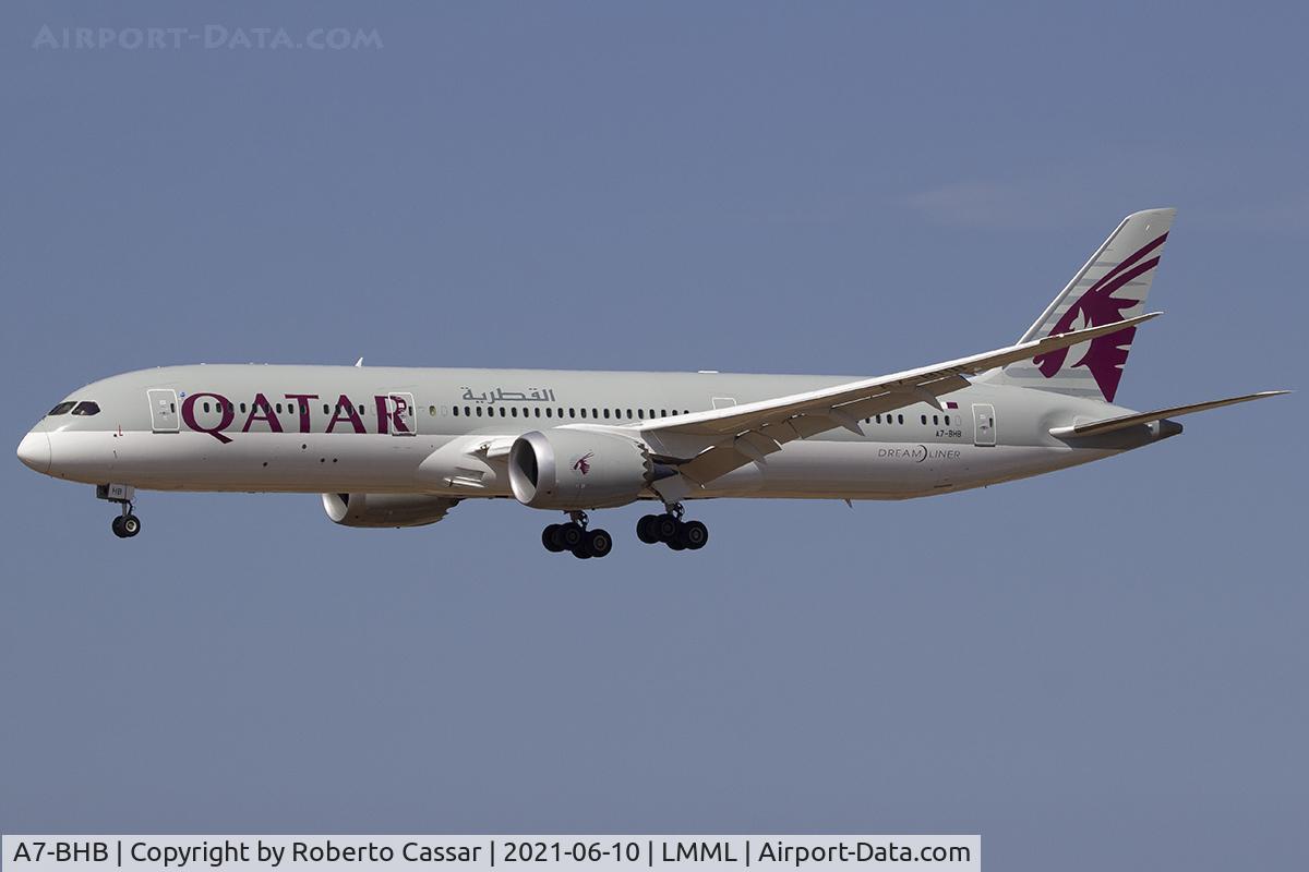A7-BHB, 2019 Boeing 787-9 Dreamliner Dreamliner C/N 64215, Runway 31