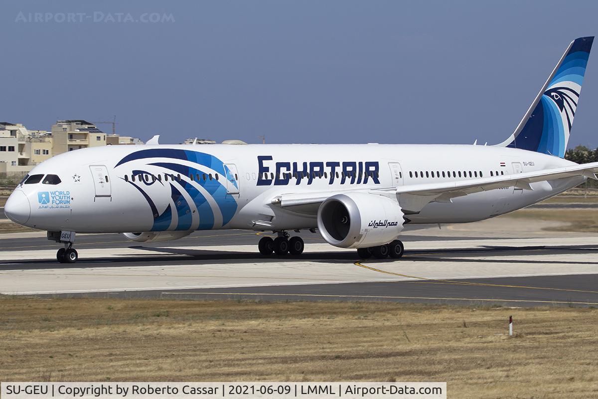 SU-GEU, 2019 Boeing 787-9 Dreamliner Dreamliner C/N 38802, Runway 31