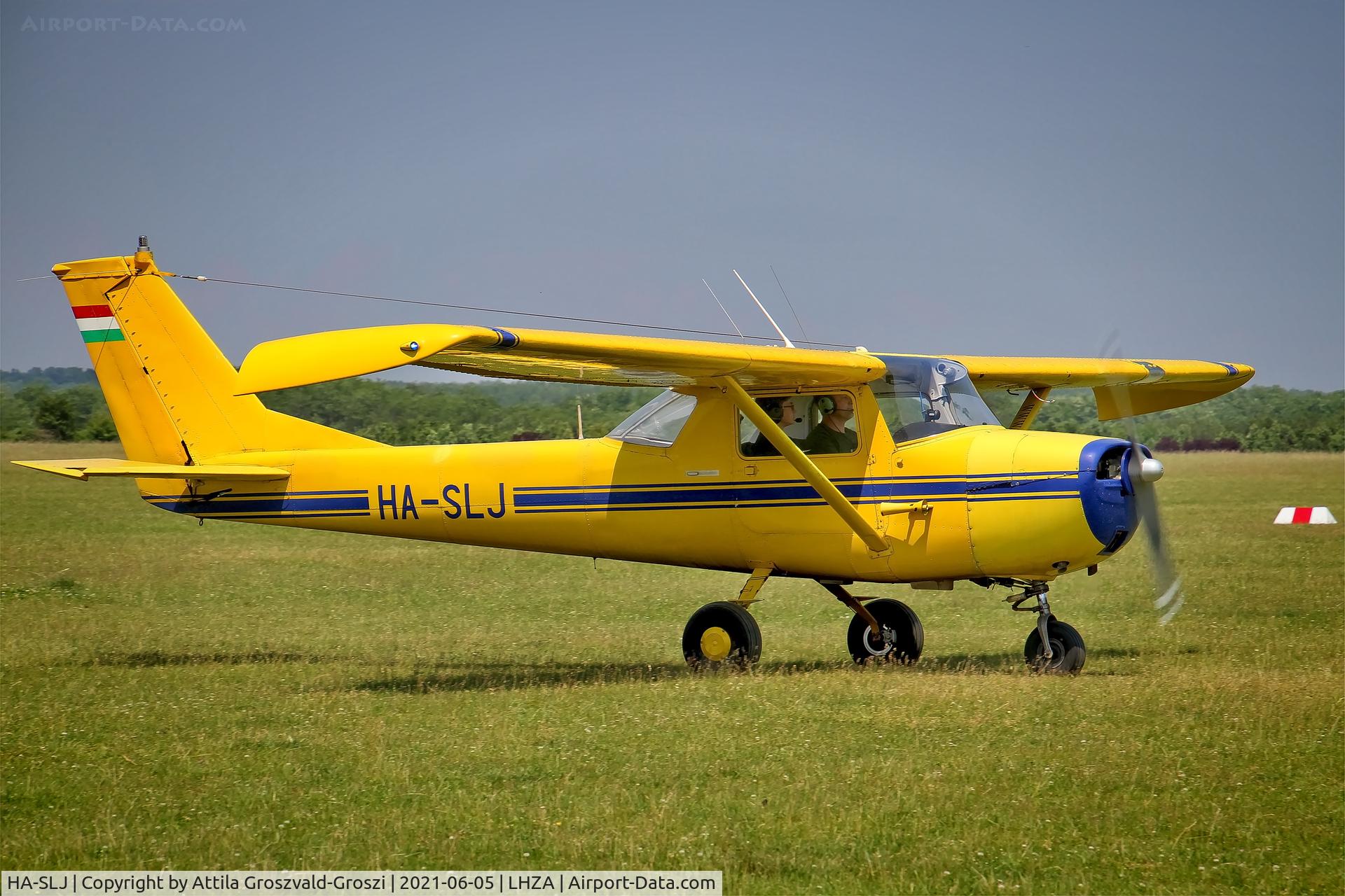 HA-SLJ, 1965 Cessna 150F C/N 150-62039, LHZA - Zalaegerszeg-Andráshida Airport, Hungary