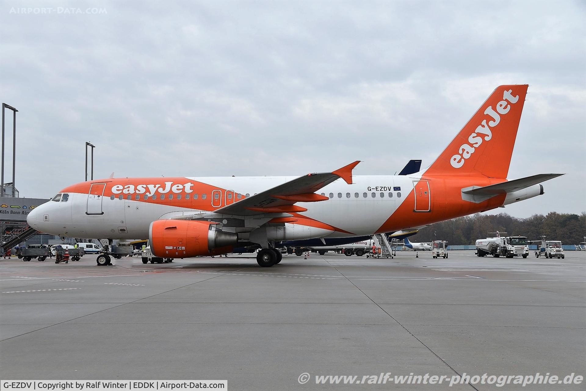 G-EZDV, 2008 Airbus A319-111 C/N 3742, Airbus A319-111 - U2 EZY easyJet - 3742 - G-EZDV - 26.11.2018 - CGN